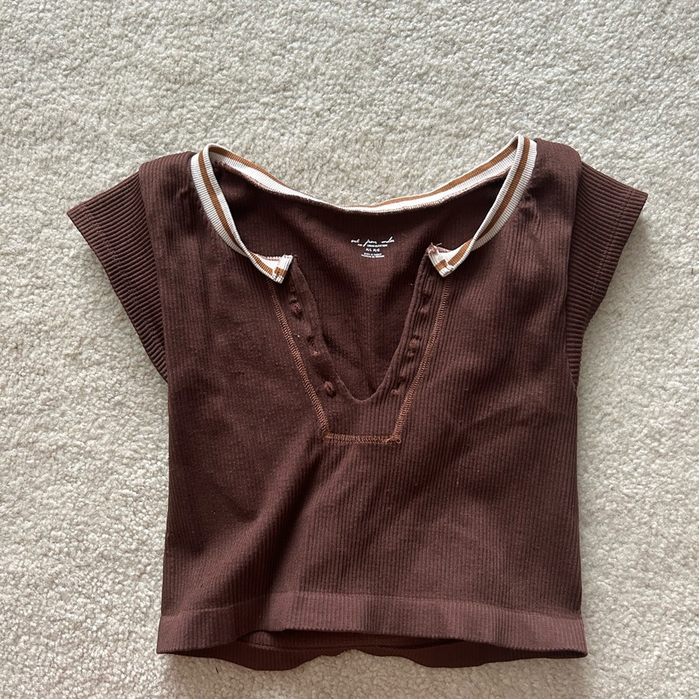 urban outfitters seamless crop top